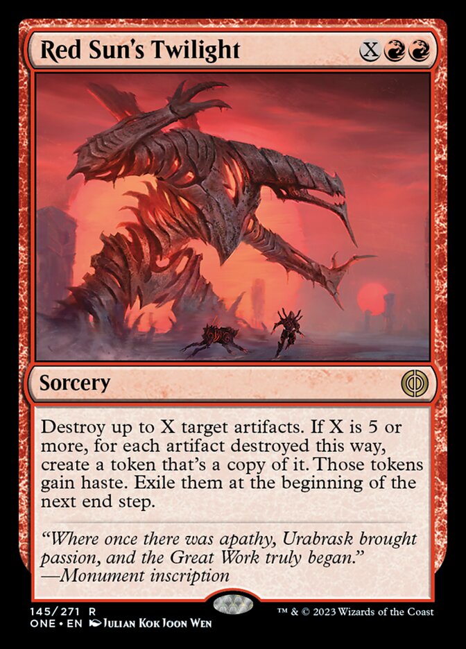 Red Sun's Twilight | Phyrexia: All Will Be One
