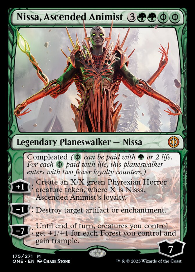 Nissa, Ascended Animist | Phyrexia: All Will Be One