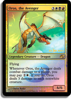 Oros, the Avenger - Foil - Prerelease Promo | Pre-Release Promos