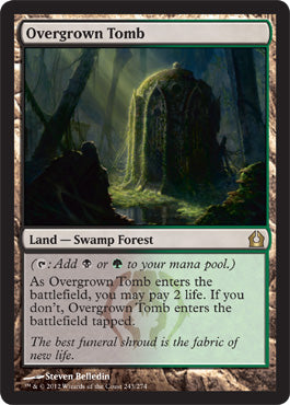 Overgrown Tomb - Foil | Return to Ravnica