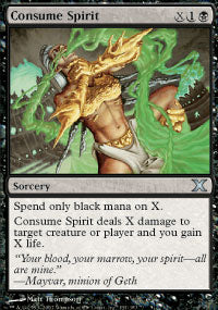 Consume Spirit - Foil | 10th Edition
