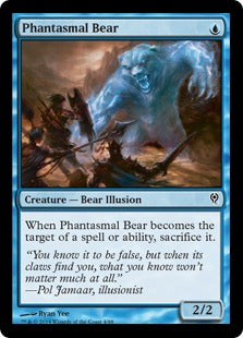 Phantasmal Bear | Duel Decks: Jace vs. Vraska