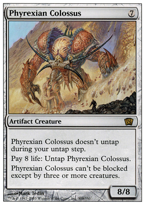 Phyrexian Colossus - Foil | 8th Edition