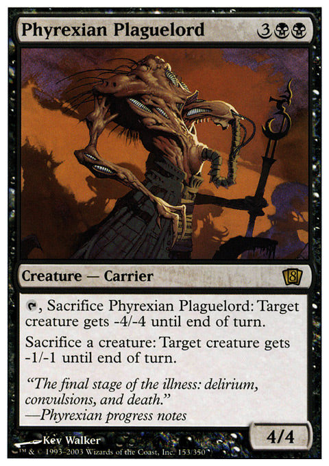 Phyrexian Plaguelord - Foil | 8th Edition