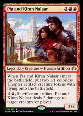 Pia and Kiran Nalaar - Foil | Magic Origins