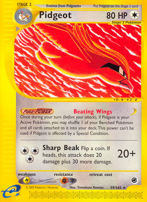 Pidgeot - 59/165 - Rare | Expedition