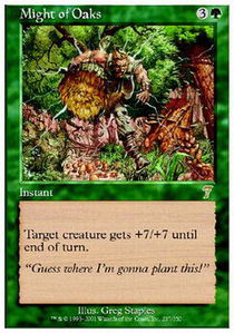 Might of Oaks - Foil | 7th Edition