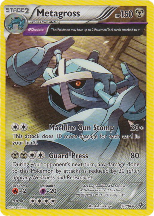 Metagross - 50/98 - Rare | XY - Ancient Origins