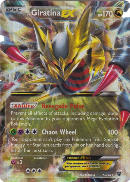 Giratina-EX - 57/98 - Rare Holo ex | XY - Ancient Origins