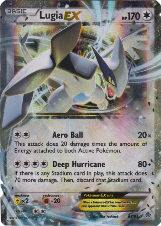 Lugia-EX - 68/98 - Rare Holo ex | XY - Ancient Origins