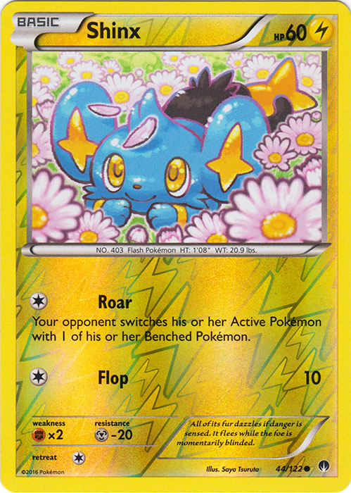 Shinx - 44/122 - Common - Reverse Holo | XY - BREAKPoint