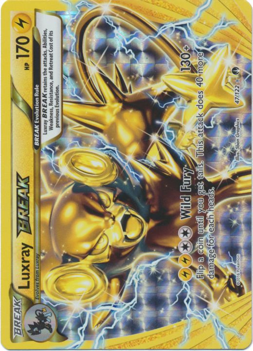 Luxray-Break - 47/122 - Rare Break | XY - BREAKPoint