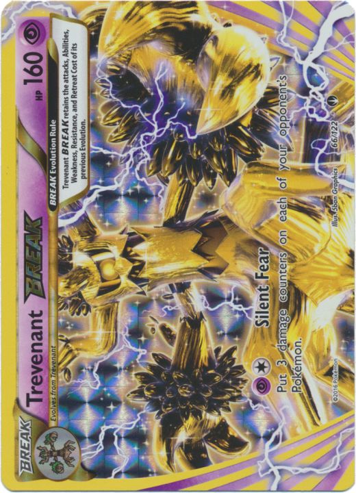 Trevenant-Break - 66/122 - Rare Break | XY - BREAKPoint