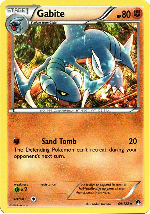 Gabite - 69/122 - Uncommon | XY - BREAKPoint