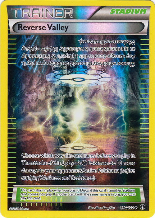 Reverse Valley - 110/122 - Uncommon - Reverse Holo | XY - BREAKPoint