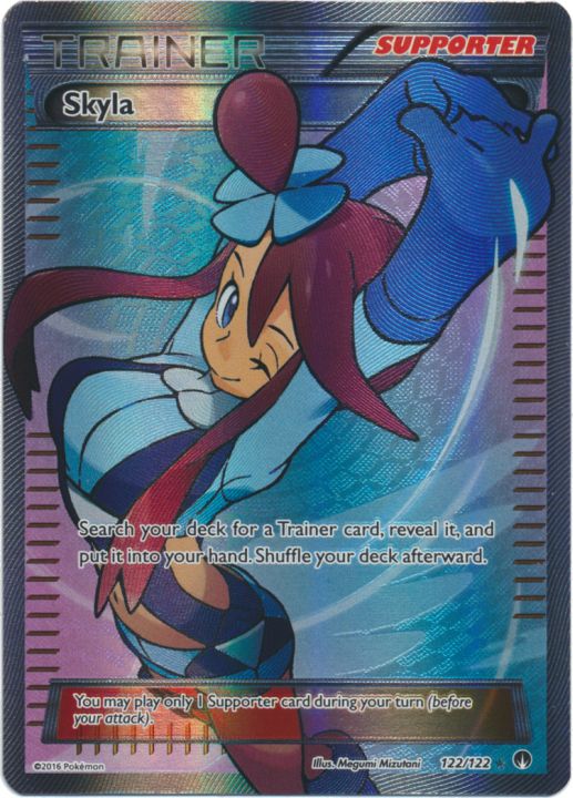 Skyla - 122/122 - Full Art Ultra Rare | XY - BREAKPoint