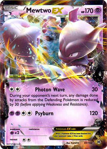 Mewtwo-EX - 61/162 - Holo Rare ex | XY - BREAKthrough