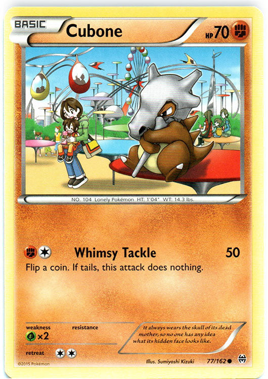 Cubone - 77/162 - Common | XY - BREAKthrough