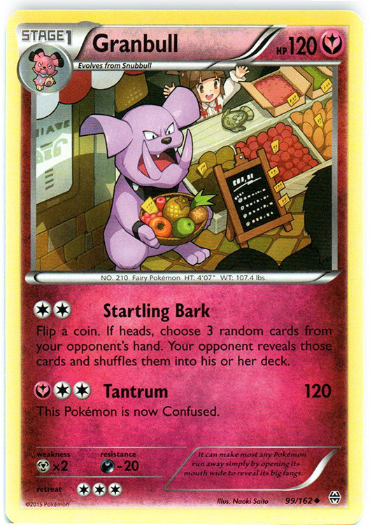 Granbull - 99/162 - Uncommon | XY - BREAKthrough