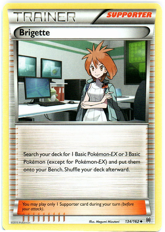 Brigette - 134/162 - Uncommon | XY - BREAKthrough