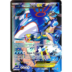 Team Aqua's Kyogre-EX - 6/34 - Holo Rare EX | Double Crisis
