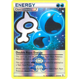 Double Aqua Energy - 33/34 - Uncommon - Reverse Holo | Double Crisis