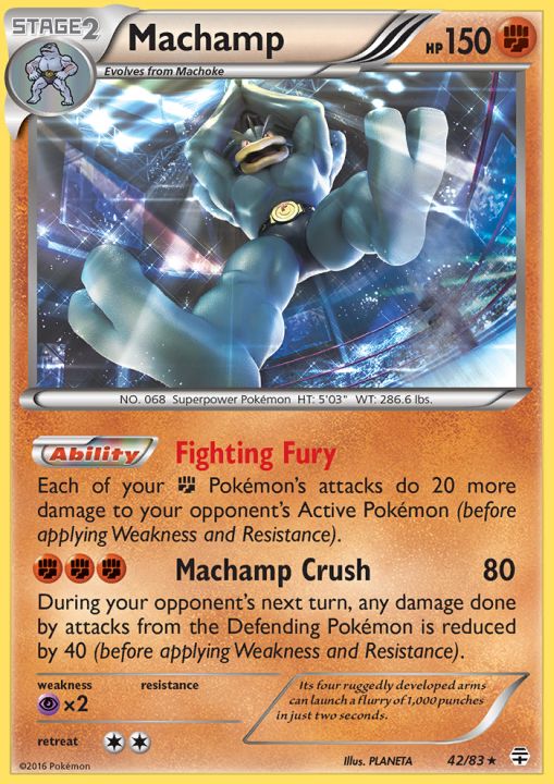 Machamp - 42/83 - Holo Rare | Generations
