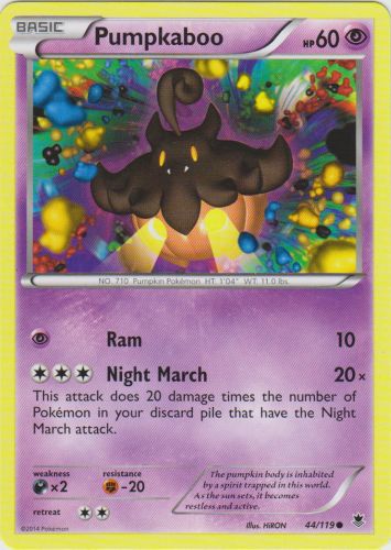 Pumpkaboo - 44/119 - Common | XY - Phantom Forces