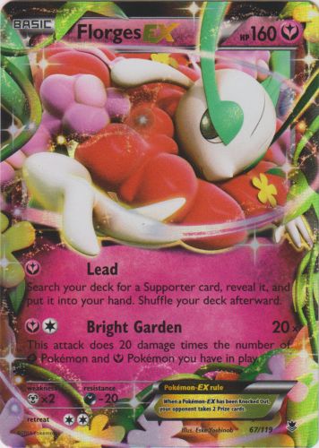 Florges-EX - 67/119 - Rare Holo Ex | XY - Phantom Forces