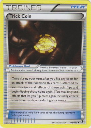 Trick Coin - 108/119 - Uncommon | XY - Phantom Forces