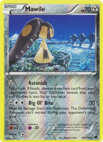 Mawile - 80/116 - Uncommon - Reverse Holo | Plasma Freeze