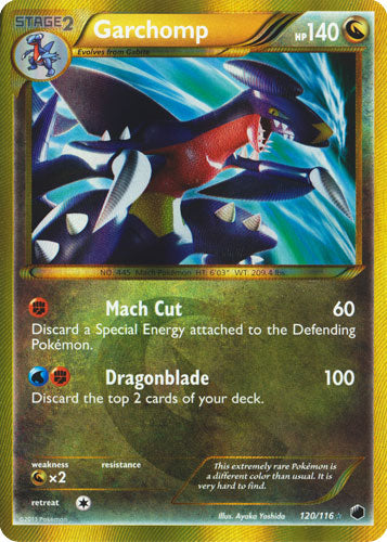 Garchomp - 120/116 - Secret Rare | Plasma Freeze