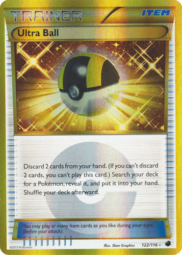 Ultra Ball - 122/116 - Secret Rare | Plasma Freeze