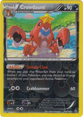 Crawdaunt - 92/160 - Holo Rare - Reverse Holo | XY - Primal Clash