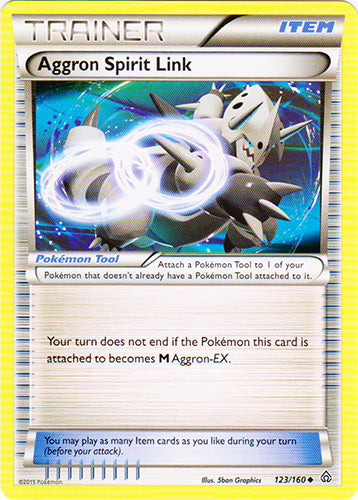 Aggron Spirit Link - 123/160 - Uncommon | XY - Primal Clash