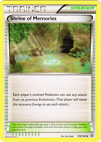 Shrine of Memories - 139/160 - Uncommon | XY - Primal Clash