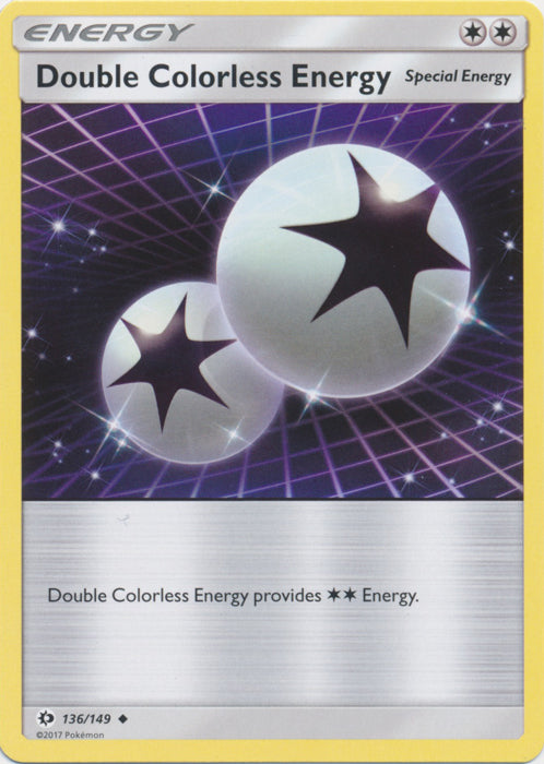 Double Colorless Energy - 136/149 - Uncommon | SM -  Base Set