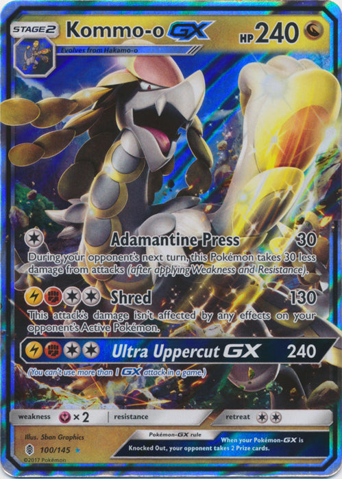 Kommo-o GX - 100/145 - Ultra Rare | SM -  Guardians Rising