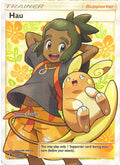 Hau - 144/145 - Full Art Ultra Rare | SM -  Guardians Rising