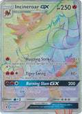 Incineroar GX - 147/145 - Secret Rare | SM -  Guardians Rising