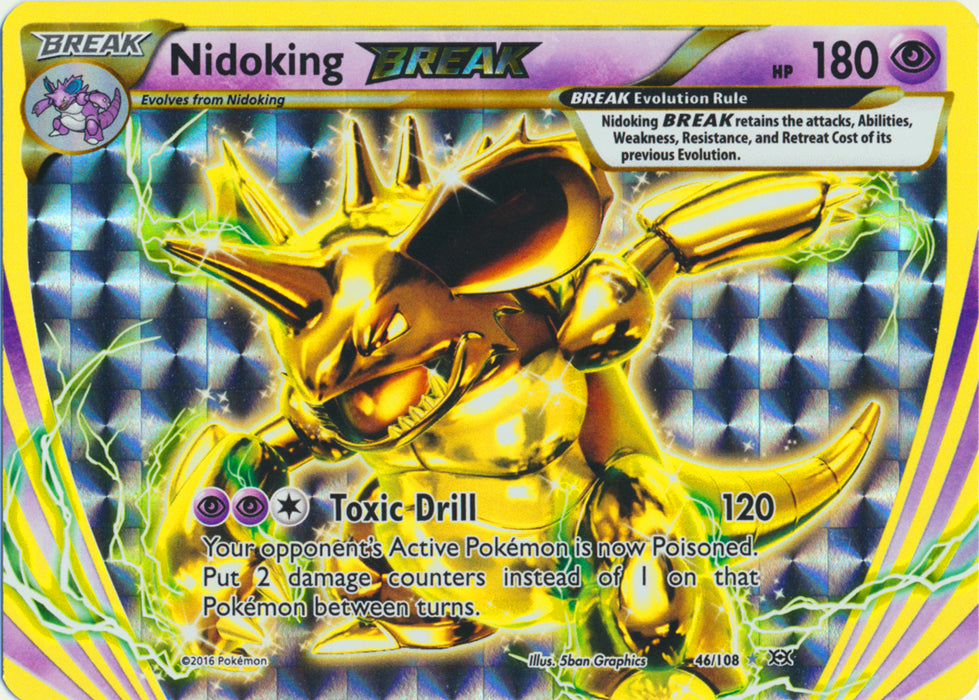 Nidoking BREAK - 46/108 - Rare BREAK | XY - Evolutions