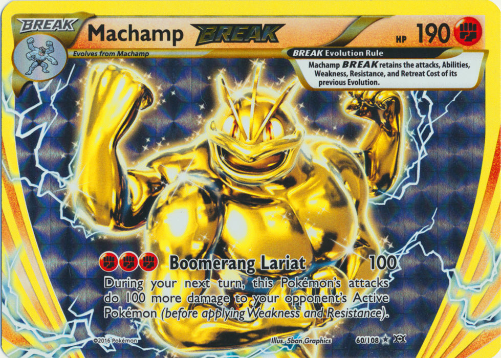 Machamp BREAK - 60/108 - Rare BREAK | XY - Evolutions