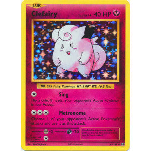 Clefairy - 63/108 - Holo Rare | XY - Evolutions