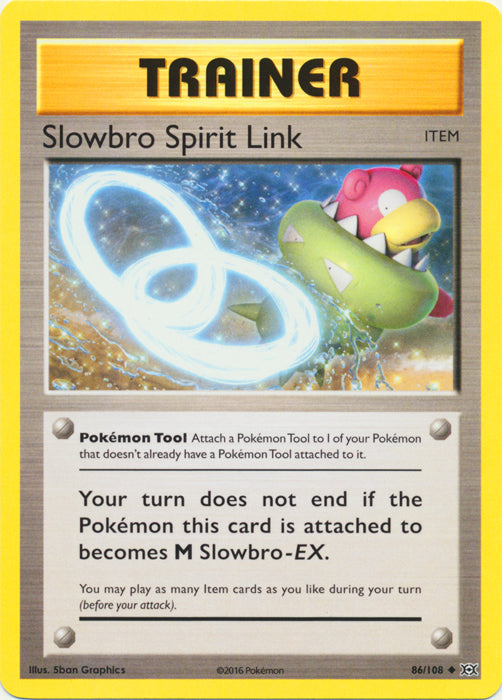 Slowbro Spirit Link - 86/108 - Uncommon | XY - Evolutions