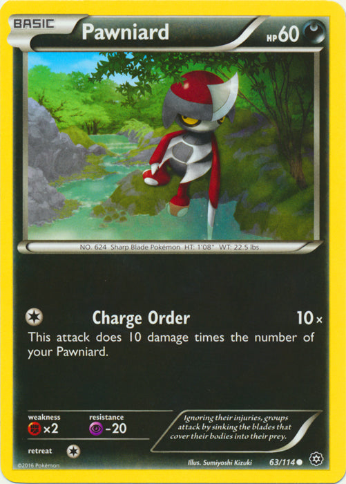 Pawniard - 63/114 - Common | XY - Steam Siege