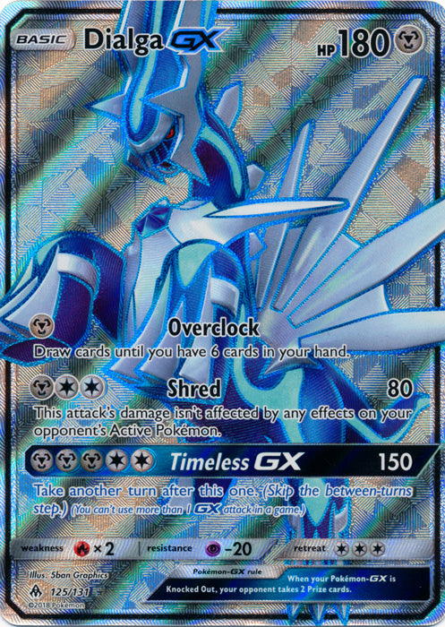 Dialga GX - 125/131 - Full Art Ultra Rare | SM -  Forbidden Light