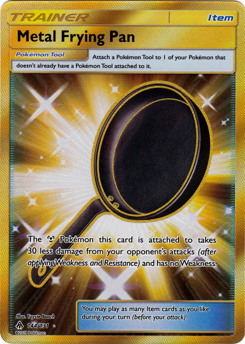 Metal Frying Pan - 144/131 - Secret Rare | SM -  Forbidden Light