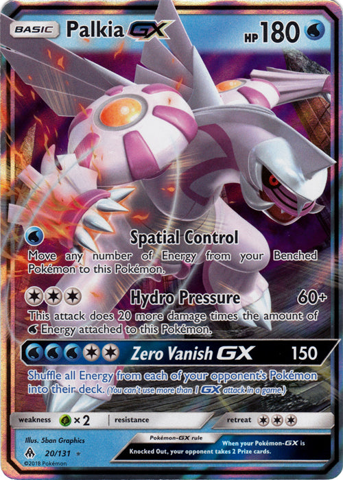 Palkia GX - 20/131 - Ultra Rare | SM -  Forbidden Light