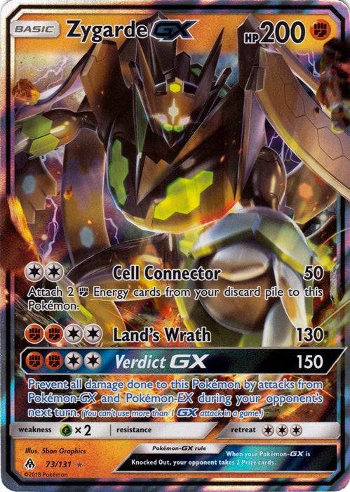 Zygarde GX - 73/131 - Ultra Rare | SM -  Forbidden Light