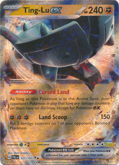 Ting-Lu ex - 127/193 - Double Rare | SV - Paldea Evolved